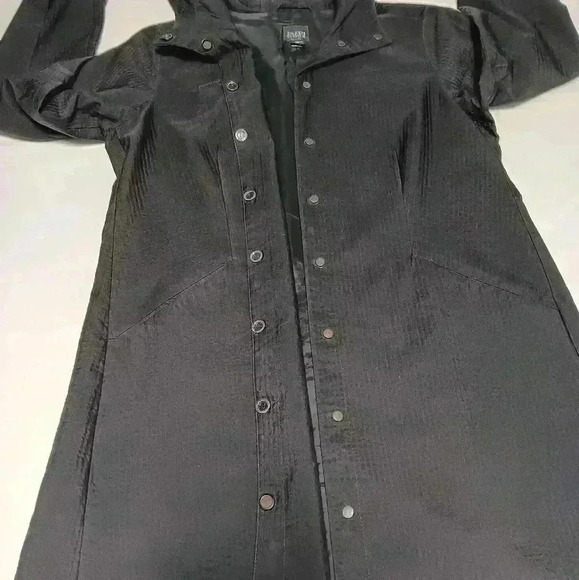 Eileen Fisher  3/4 Length Hooded Jacket. Ladies Size pp (2-4) - Picture 5 of 7